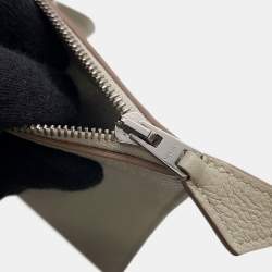 Pre Owned كلتش سيتي سلايد هيرمس كابا جلد توغو غريس تورتوري سايز ٢٤