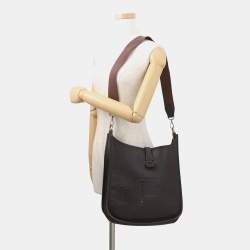 مملوكة مسبقًا Hermes Evelyne I PM Brown Togo Calfskin Leather Crossbody Bag
