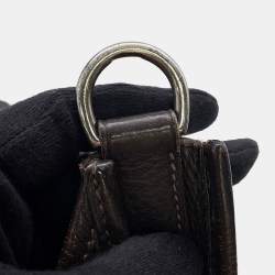 مملوكة مسبقًا Hermes Evelyne I PM Brown Togo Calfskin Leather Crossbody Bag