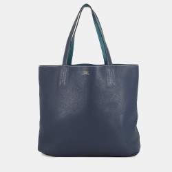 مملوكة مسبقًا حقيبة هيرمس دوبل سينس توت أزرق إزمير/أزرق سفير كلايمانش ثوريلون كلايمانش حجم 45