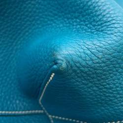 مملوكة مسبقًا حقيبة هيرمس دوبل سينس توت أزرق إزمير/أزرق سفير كلايمانش ثوريلون كلايمانش حجم 45