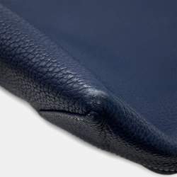 مملوكة مسبقًا حقيبة هيرمس دوبل سينس توت أزرق إزمير/أزرق سفير كلايمانش ثوريلون كلايمانش حجم 45