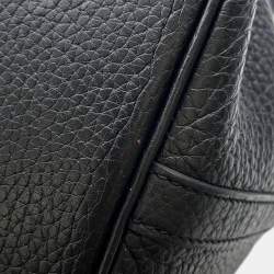 مملوكة مسبقًا Hermes Picotin Lock Black Taurillon Clemence Size Pm