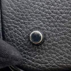 مملوكة مسبقًا Hermes Picotin Lock Black Taurillon Clemence Size Pm
