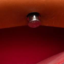 مملوكة مسبقًا Hermes Brown Pink Toile Herbag Zip 31