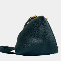 Pre Owned Hermes Green Clemence Picotin Lock 18
