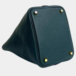 Pre Owned Hermes Green Clemence Picotin Lock 18