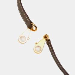 مملوكة مسبقًا Hermes Brown Epsom Kelly II Sellier 32