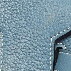 Pre Owned حقيبة هيرمس بيركين 35 جلد إبسون إيتان إكسسوار مطلي بلاديوم