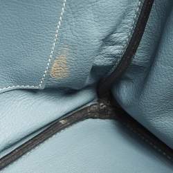 Pre Owned حقيبة هيرمس بيركين 35 جلد إبسون إيتان إكسسوار مطلي بلاديوم