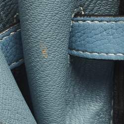 Pre Owned حقيبة هيرمس بيركين 35 جلد إبسون إيتان إكسسوار مطلي بلاديوم