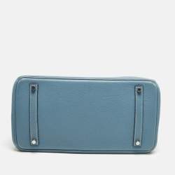 Pre Owned حقيبة هيرمس بيركين 35 جلد إبسون إيتان إكسسوار مطلي بلاديوم