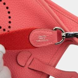 Pre Owned هيرميس كليمونس أمازون إيفلين ياقوتي صغير جداً قياس 16