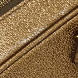 Pre Owned حقيبة هيرمس بلوم إيلان 28 جلد شيفر كوروماندل معدني