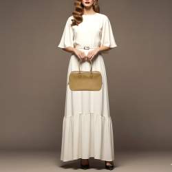 Pre Owned حقيبة هيرمس بلوم إيلان 28 جلد شيفر كوروماندل معدني