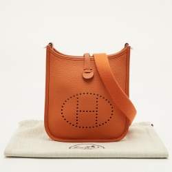 Pre Owned هيرمس إيفلين أمازون تبيم 16 مانجو توريلون كليمنس جلدي ح قيبة كروس بودي