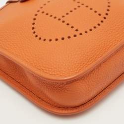 Pre Owned هيرمس إيفلين أمازون تبيم 16 مانجو توريلون كليمنس جلدي حقيبة كروس بودي