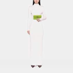 Pre Owned محفظة هيرمس كيلي لونج جلد ميسور شيفر أخضر