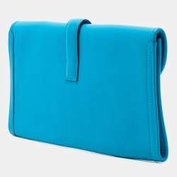 Pre Owned Hermes Blue Swift Jige Elan 29