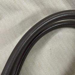 Pre Owned Hermes Grey Leather Bolide Secret Bag