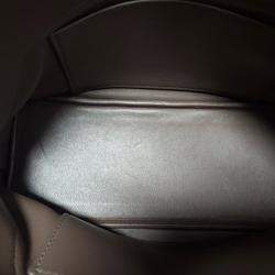 Pre Owned Hermes Grey Leather Bolide Secret Bag