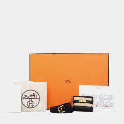 مملوكة مسبقًا Hermes Kelly Moove Black Leather Bag