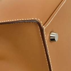 Pre Owned Hermes Natural Chamonix Kelly 28 Sellier 2way Handbag