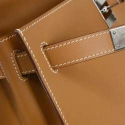 Pre Owned Hermes Natural Chamonix Kelly 28 Sellier 2way Handbag