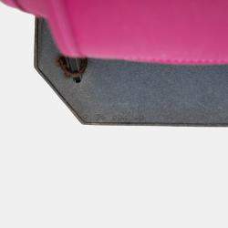 Pre Owned Hermes Blue Pink Toile Herbag Zip 31