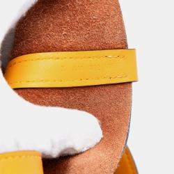 مملوكة مسبقًا حقيبة هيرمس بيكوتين لوك 18 بني، أصفر بيلور كليمونس وسويفت