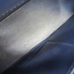 Pre Owned Hermes Verrou Epsom Leather Shoulder Bag Navy