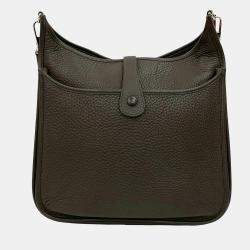مملوكة مسبقًا Hermes Brown Clemence Evelyne II 33