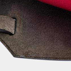 Pre Owned حقيبة هيرمس سحاب هيرباغ قماش وردية/سوداء 31