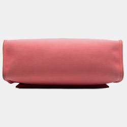 مملوكة مسبقًا Hermes Brown, Pink Toile Herbag Zip 31