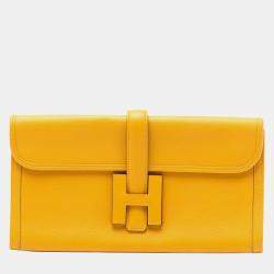 Pre Owned Hermes Yellow Swift Jige Elan 29