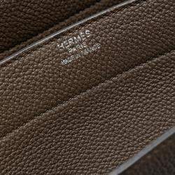 Pre Owned Hermes Brown Togo Sac a Depeches 40