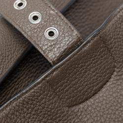 Pre Owned Hermes Brown Togo Sac a Depeches 40