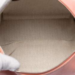 Pre Owned حقيبة هيرمس توال برود آ براك برتقالي صغير