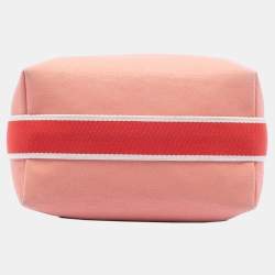 Pre Owned حقيبة هيرمس توال برود آ براك برتقالي صغير