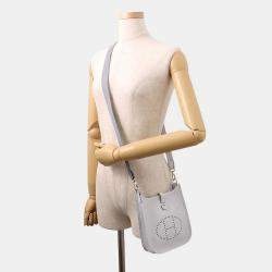 Pre Owned حذاء هيرمس إيفلين طويل أخضر كلمنس تاورونج حجم تبيم