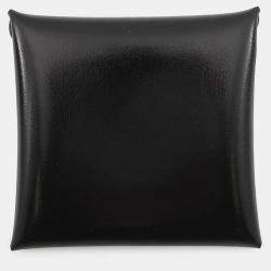 Pre Owned Hermes Bastia Black Box Calf Leather
