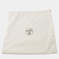 Pre Owned Hermes Garden Party Vert Mangrove/Black Toile Military Negonda Leather Size Tpm