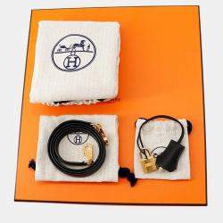 مملوكة مسبقًا Hermes Kelly Padded Sellier Black Swift Leather Size 25