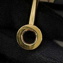 مملوكة مسبقًا Hermes Kelly Padded Sellier Black Swift Leather Size 25