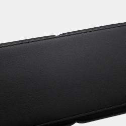 مملوكة مسبقًا Hermes Kelly Padded Sellier Black Swift Leather Size 25