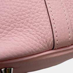 مملوكة مسبقًا Hermes Picotin Lock 18 Rose Sakura Taurillon Clemence Handbag