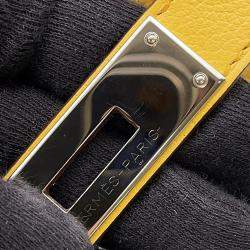 مملوكة مسبقًا Hermes Jypsiere Jaune Ambre Evercolor Size Mini