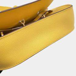 مملوكة مسبقًا Hermes Jypsiere Jaune Ambre Evercolor Size Mini