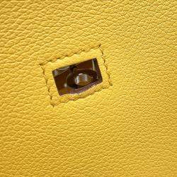 مملوكة مسبقًا Hermes Jypsiere Jaune Ambre Evercolor Size Mini