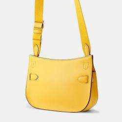 مملوكة مسبقًا Hermes Jypsiere Jaune Ambre Evercolor Size Mini